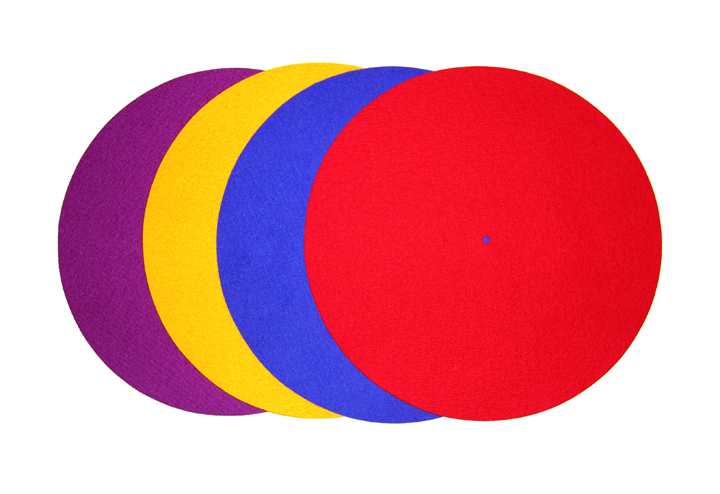 Rega Turntable Mat (Coloured) (P1, P2, P3, P5, P7)